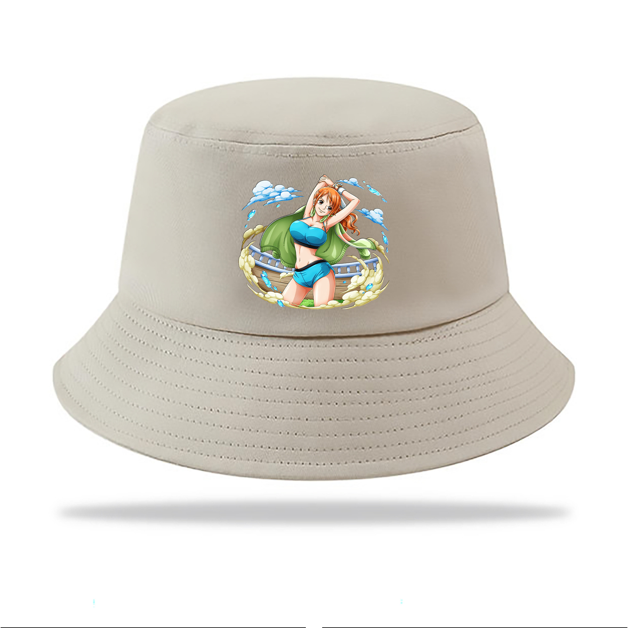 （画像用） ワンピース ナミ ONE PIECE Nami アウトドア日除けバケットハット